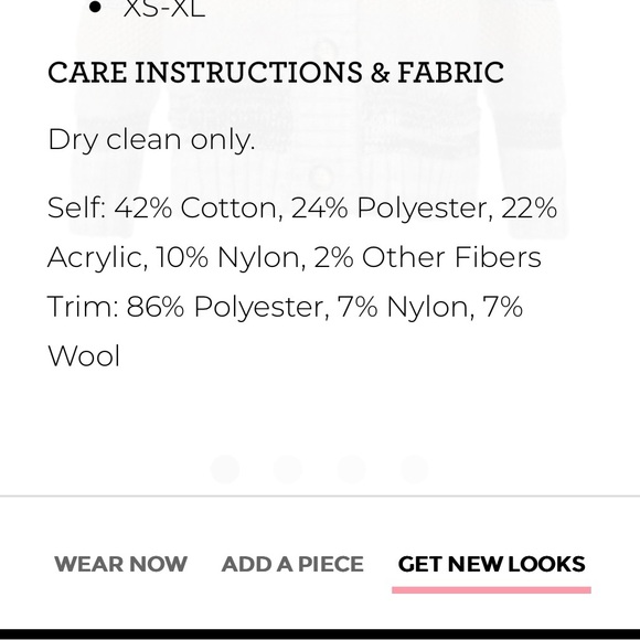 NIB Cabi Boyfriend Cardigan - Picture 4 of 4